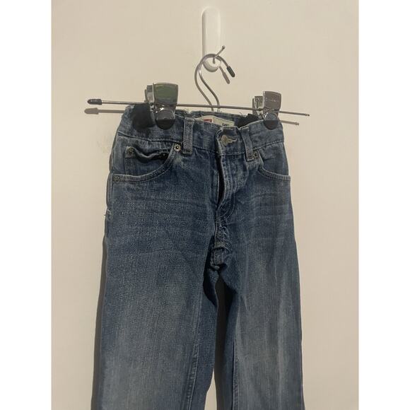 Levis Toddlers 549 Jeans 5t SlimBoy Relaxed Straight Fit Adjustable Waistband - Picture 2 of 6